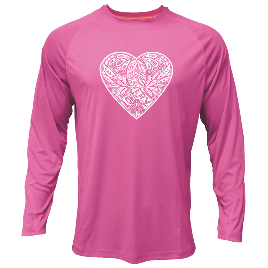 Hope & Bravery Cancer Awareness Sun Protection Shirt