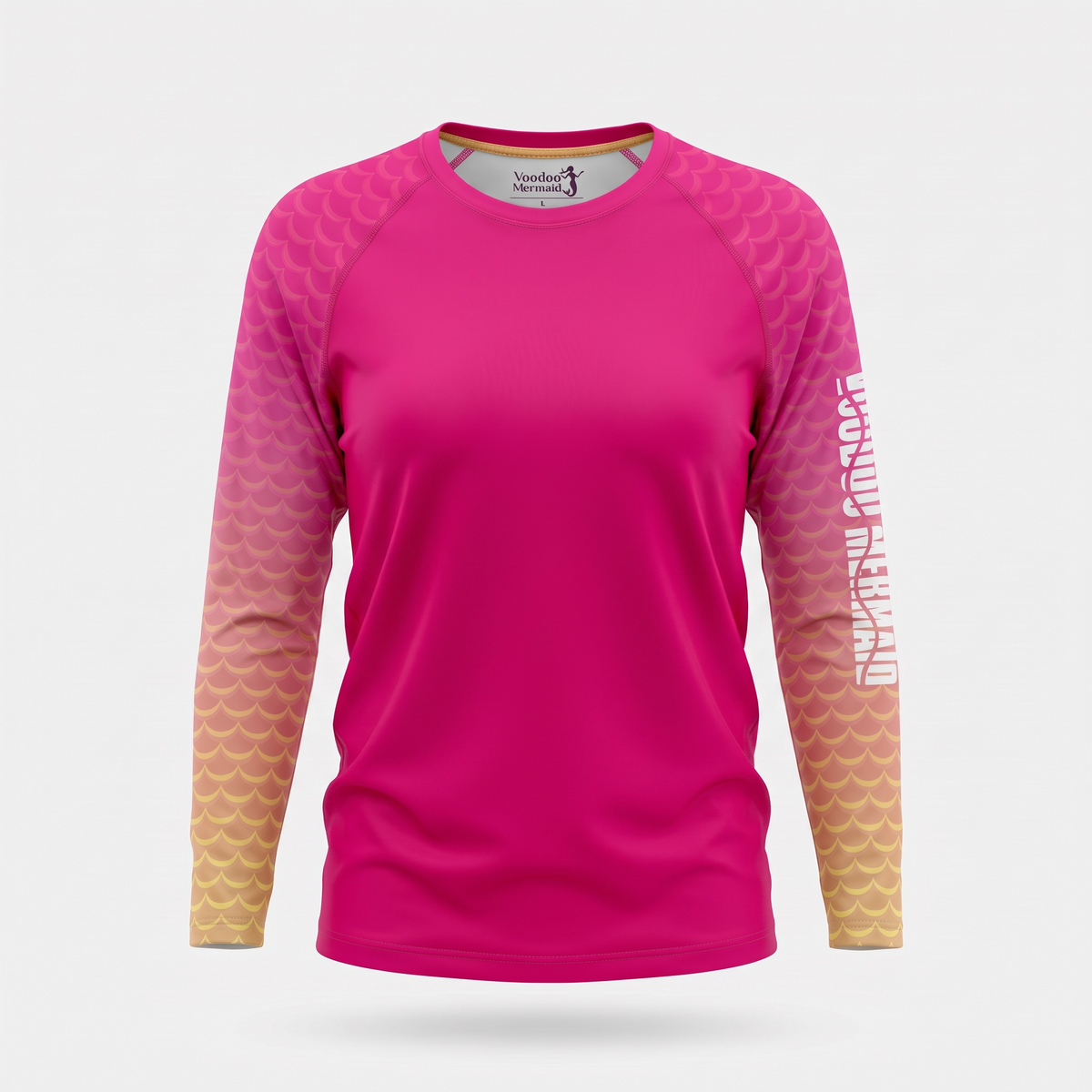 Voodoo Mermaid Sun Shirt  Blue and Pink
